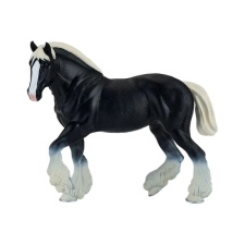 Mojo Clydesdale fekete ló modell játékfigura