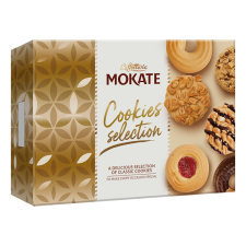 Mokate Cookies selection keksz karika válogatás - 260 g csokoládé és édesség