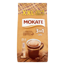 Mokate XXL 3in1 instant kávé Latte 20+4x17g kávé