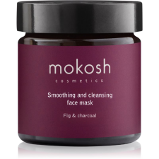 Mokosh Fig & Charcoal tisztító arcmaszk kisimító hatással 60 ml arcpakolás, arcmaszk