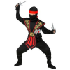 Molding Piros harcos Ninja jelmez fegyverekkel - 140-es méret