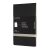 Moleskine Professional L, vonalas, fekete