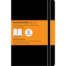 Moleskine Soft Cover Pocket Ruled Notebook Black – Moleskine naptár, kalendárium