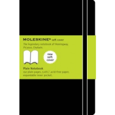  Moleskine Soft Large Plain Notebook Black – Moleskine naptár, kalendárium