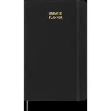  Moleskine undatierter Wochen Notizkalender, L/A5 idegen nyelvű könyv