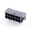 MOLEX Beépíthető stift sor (standard) Pólusok száma 12 Raszterméret: 3.00 mm 430451202 1 db Tray (430451202)