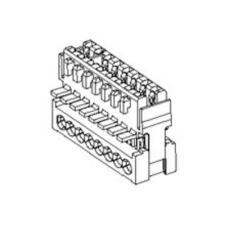 MOLEX Hüvelyház kábel 91780-0001 1 db Tray (91780-0001) villanyszerelés