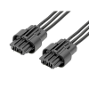 MOLEX Hüvelyház kábel Pólusok száma 3 Raszterméret: 3.60 mm 2166201033 1 db (2166201033)