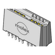 MOLEX Hüvelyház panel Raszterméret: 12.90 mm 459120007 1 db Tray (459120007) villanyszerelés