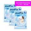  Molfix Havi pelenkacsomag Jumbo (3-as) 4 - 9 kg (180 db/cs)