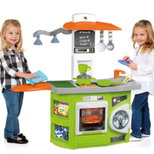 Molto : Zöld játékkonyha fénnyel és kiegészítőkkel konyhakészlet