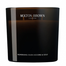 Molton Brown Mesmerising Oudh Accord & Gold Luxury Scented Candle Illatgyertya 600 g gyertya