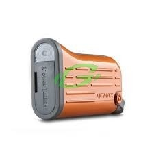 Momax narancs színű iPower USB 2x lámpa funkcióval (6000 mAh) power bank