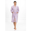 Momenti Per Me Paloma bolyhos fürdőköpeny, világoslila S
