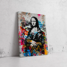  Mona Lisa Színes Újjászületése - Pop Art Vászonkép dekoráció