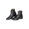  Monaco fűzős bőr bokacsizma, fekete, 37