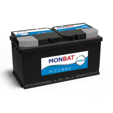 Monbat AGM Start Stop 12V 95Ah 860A Jobb+ Akkumulátor autó akkumulátor