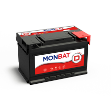 Monbat Dynamic 12V 75Ah 650A Jobb+ Akkumulátor autó akkumulátor