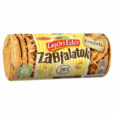 Mondelez Hungária Kft. Győri Édes Zabfalatok eredeti zabpelyhes, omlós keksz 215 g csokoládé és édesség