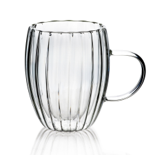 MONDEX PETER 300ml Boroszilikát üveg bögre bögrék, csészék