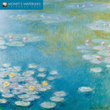  Monet's Waterlilies Wall Calendar 2026 (Art Calendar) naptár, kalendárium