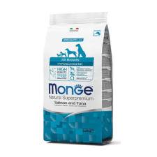 Monge All Breed Adult Hypoallergenic Salmon & Tuna kutyatáp – 2,5 kg kutyaeledel