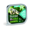 Monge Bwild Cat Adult tőkehallal 100g