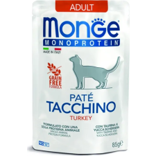 Monge Cat MONOPROTEIN Pouch Paté ADULT pulyka 85 g macskaeledel