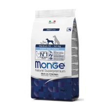Monge Daily Line Medium Puppy &amp; Junior Chicken 3 kg kutyaeledel