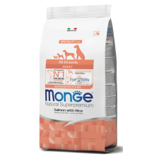 Monge Dog 12 kg Lazac, rizs - Monoprotein All Breeds Adult Speciality Line kutyaeledel