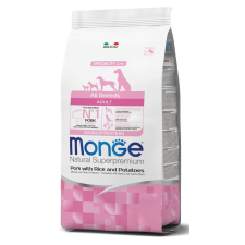 Monge Dog 12kg MONOPROTEIN Sertés, rizs & burgonya Speciality Line Breeders kutyaeledel