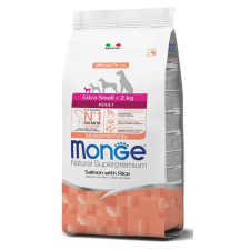 Monge Dog 800r Extra Small Lazac & rizs - Adult Speciality Line kutyaeledel