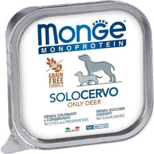 Monge Dog Grain Free Monoprotein Deer Paté (48 x 150 g) 7.2kg kutyaeledel