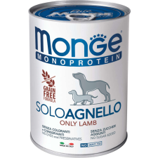 Monge Dog Grain Free Monoprotein Lamb Paté (24 x 400 g) 9.6kg kutyaeledel