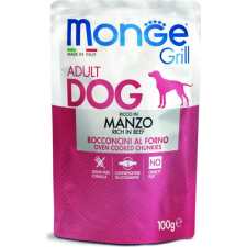 Monge Dog Grill marha 100 g kutyaeledel