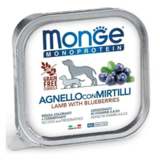 Monge Dog Monoprotein Fruits Paté bárány-áfonya – 6×150 g kutyaeledel