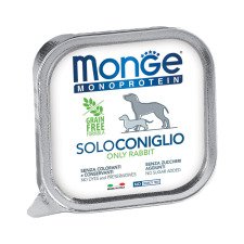 Monge Dog Monoprotein Pate Alutálcás Kutyaeledel (100% Nyúl) - 150 g kutyaeledel