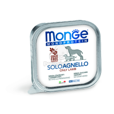  Monge Dog Monoprotein paté - bárány 150 g kutyaeledel
