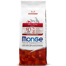 Monge Dog Speciality Line 7,5 kg Mini Bárány, rizs & burgonya - Adult kutyaeledel