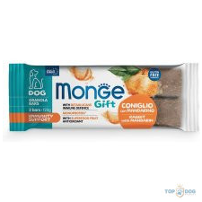 Monge Gift Dog 120gr Nyúl-Mandarin immunerősítés jutalomfalat kutyáknak