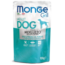  Monge Grill Dog Adult alutasakos kutyaeledel - tőkehal 100 g kutyaeledel