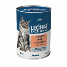 MONGE LECHAT EXCELLENCE pulykahúsos pástétom sterilizált macskáknak 400g macskaeledel