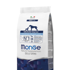  Monge Medium Starter kutyatáp – 2×15 kg kutyaeledel