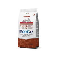 Monge Mini Puppy & Junior Bárány – 7,5 kg kutyaeledel