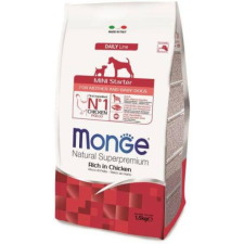  Monge Mini Starter Csirke kutyatáp – 2×15 kg kutyaeledel