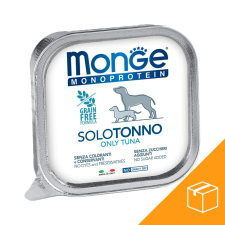 Monge Monoprotein Pate Alutálcás Kutyaeledel (100% Tonhal) - 24x150 g kutyaeledel