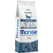 Monge Speciality Line Sterilised Monoprotein Száraz Macskatáp (Pisztráng) - 10 kg macskaeledel