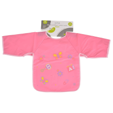 Moni Bib előke hosszú ujjas piggy pink előke