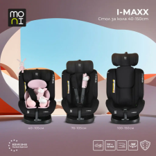 Moni i-Maxx i-Size Isofix gyermekülés (40-150 cm) - Rózsaszín gyerekülés