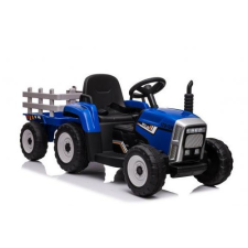 Moni Rancher elektromos traktor utánfutóval - Kék elektromos járgány